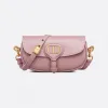 迪奥/Dior Dior Bobby East-West 手袋 复古粉色光面牛皮革 M9327UMOL_M77P_TU