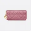 迪奥/Dior Lady Dior  Voyageur 长钱夹      S0007ONMJ-M64P