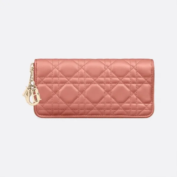 迪奥/Dior 【仅限日本】Lady Dior  Voyageur长钱夹      S0007ONMJ-M82P