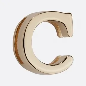 迪奥/Dior My ABCDior“C”字母徽章 浅金色饰面金属 S9168OMET_M196_TU