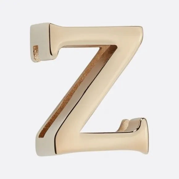 迪奥/Dior My ABCDior“Z”字母徽章 浅金色饰面金属 S9186OMET_M196_TU