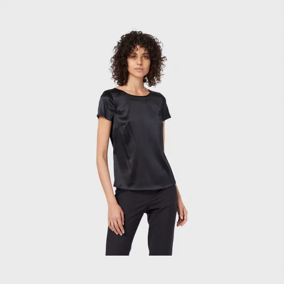 安普里奥·阿玛尼/Emporio Armani 弹力丝缎罩衫 38760116fn