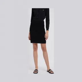 安普里奥·阿玛尼/Emporio Armani 弹力粘胶楼梯布铅笔裙 35398309og
