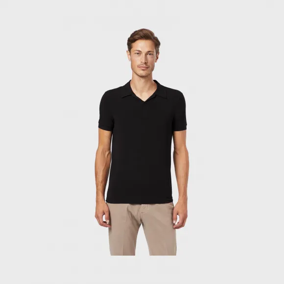 乔治阿玛尼/Giorgio Armani 弹力粘胶纤维平纹布 Polo 衫 12354674mt