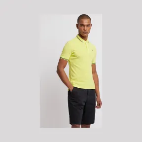 安普里奥·阿玛尼/Emporio Armani 胸前撞色徽标全棉珠地布 polo 衫 12287862pd