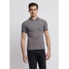 安普里奥·阿玛尼/Emporio Armani 胸前撞色徽标全棉珠地布 polo 衫 12287758xc