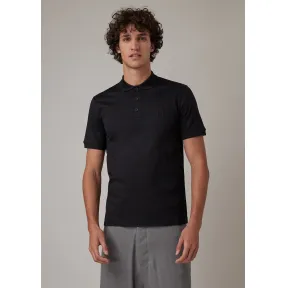 乔治阿玛尼/Giorgio Armani 弹力棉微珠地布 Polo 衫 12358812uk