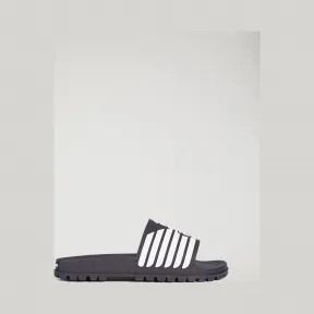 安普里奥·阿玛尼/Emporio Armani 徽标饰带橡胶凉拖 11426552el