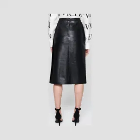 艾斯卡达/Escada 侧裙皮裙 5029851_A001