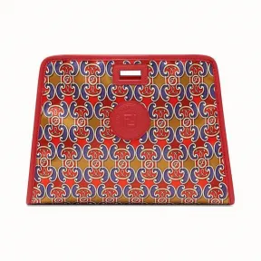 芬迪/Fendi 小号PEEKABOO DEFENDER_拼色缎面Peekaboo包套 7AR717 A7S NF184O