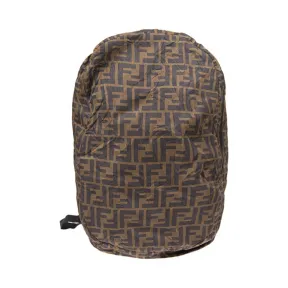 芬迪/Fendi  啡色 尼龙  双肩包 7AR730A6FCF15S2