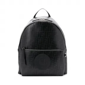 芬迪/Fendi  黑色 牛皮  双肩包 7VZ042A5K4F0GXN