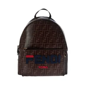 芬迪/Fendi  深啡色 PVC 男士 双肩包 7VZ042A5N7F15HG