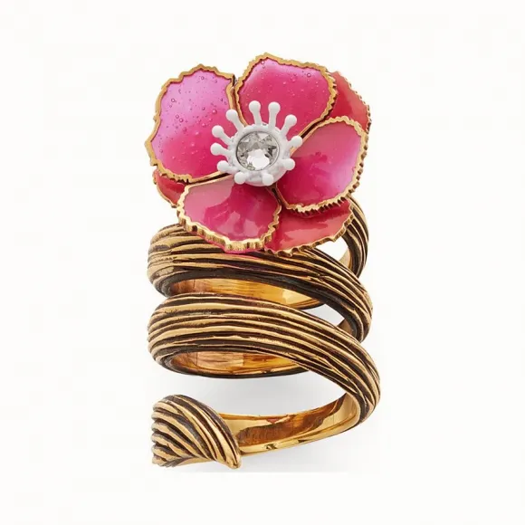 Fendi flower ring top