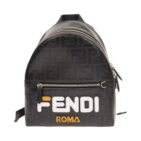 芬迪/Fendi  黑色 牛皮  双肩包 8BZ036A5N7F0CFM