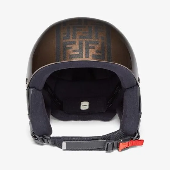 芬迪/Fendi 棕色滑雪头盔 FAH028-A8Z1-F0QT2