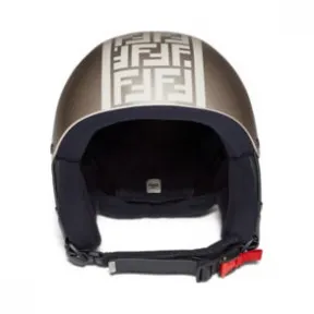 芬迪/Fendi 香槟金色滑雪头盔-女士滑雪头盔-FENDI芬迪中国官网 FAH028A8Z1F10RM-8056867548249