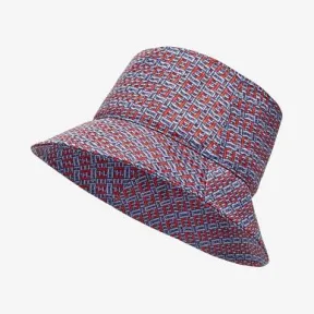 芬迪/Fendi 浅蓝色桑蚕丝渔夫帽 FXQ670-ADNG-F0V6W