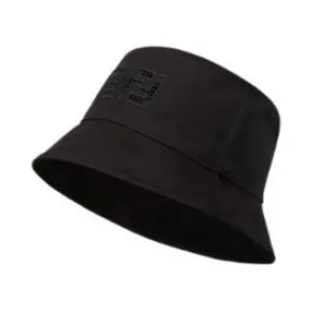 芬迪/Fendi 帽子 - 黑色帆布渔夫帽 FXQ801AFR9F0QA1 