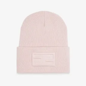 芬迪/Fendi 针织帽-粉红色羊毛帽-女士帽子和手套 FXQ939ANBCF0QD1 8056582359144