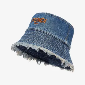 芬迪/Fendi 帽子-蓝色牛仔布渔夫帽-男士帽子和手套 FXQ963AN9JF0RU7 8056582733043