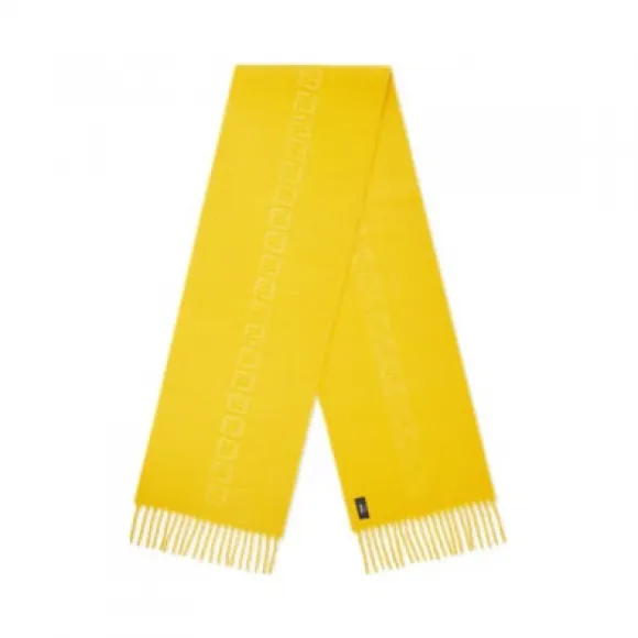 芬迪/Fendi 黄色羊绒围巾-FENDI芬迪中国官网 FXS124AH7MF0QF1-8056867206248