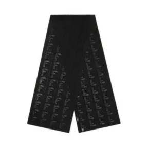 芬迪/Fendi 黑色羊绒围巾-FENDI芬迪中国官网 FXS701AH7LF0QA1-8056867206729