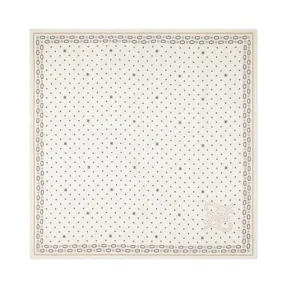 芬迪/Fendi 白色桑蚕丝围巾KARL围巾-FENDI芬迪中国官网 FXT317AHRWF1ENO-8056867510048