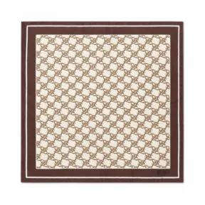 芬迪/Fendi Karl围巾 - 米色桑蚕丝围巾 FXT337AHRRF1FR1 8056867510246