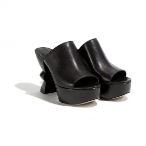 菲拉格慕/Salvatore Ferragamo 雕塑感高跟凉拖 01P752_710794