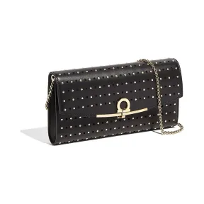 菲拉格慕/Salvatore Ferragamo Gancio夹扣式铆钉迷你包 22C962_676369