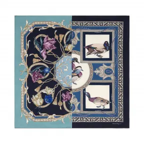 菲拉格慕/Salvatore Ferragamo 传承印花真丝方巾 317770_714713