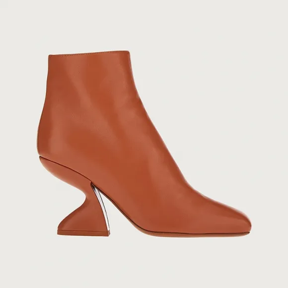 菲拉格慕/Salvatore Ferragamo F-heel 踝靴- 鞋子01D211-751124-小迈步