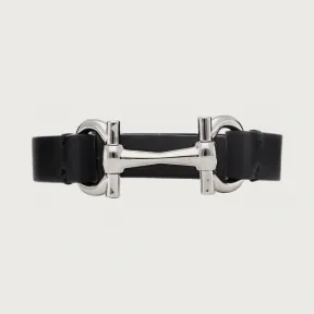 菲拉格慕/Salvatore Ferragamo 皮革马衔扣手环 770258-741970-8057553142994
