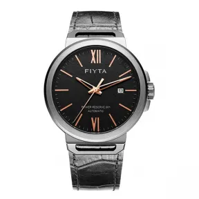 飞亚达/Fiyta 远洋系列 枪色；精钢 42MM 自动机械机芯 男表 GA852000.BBB