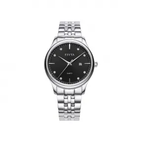 飞亚达/Fiyta 卓雅系列 精钢 32MM 石英机芯 女表 L802068.WBW