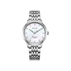 飞亚达/Fiyta 34MM 精钢 超薄自动机械机芯 女表 LA801008.WWW