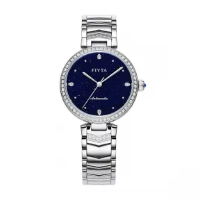 飞亚达/Fiyta 心弦系列 精钢 32MM 自动机械机芯 女表 LA869011.WLWH