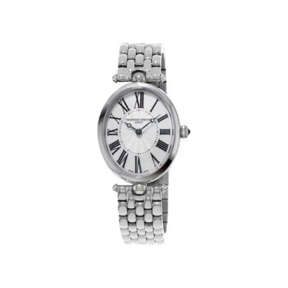 康斯登/Frederique Constant 百年典雅璀璨艺术腕表 25MMx30MM 不锈钢 石英机芯 FC-200MPW2V6B