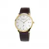 康斯登/Frederique Constant 超薄男装小秒针腕表 38MM 不锈钢镀金色 石英机芯 男表 FC-245VA5S5