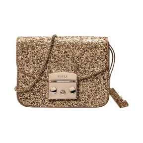 芙拉/Furla METROPOLIS 黄色 SAFFIANO 迷你手袋 782967