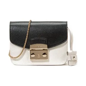 芙拉/Furla METROPOLIS 白色 阿瑞斯印花皮革 迷你手袋 788289