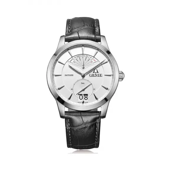 爵尼/Genie 宇航系列 316L精钢 42mm 石英机芯 男表 GNQ-2021M-LQW