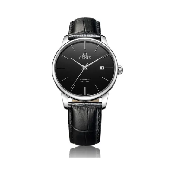 爵尼/Genie 塞柏尔系列 316L精钢 40mm 自动机械机芯 男表 GNQ-T1823M-LAB