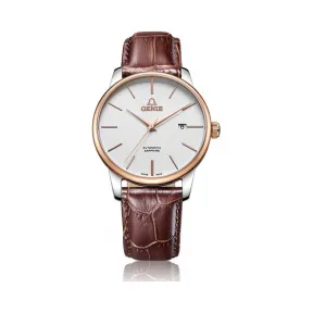 爵尼/Genie 塞柏尔系列 316L精钢 40mm 自动机械机芯 男表 GNQ-T1823M-LAR