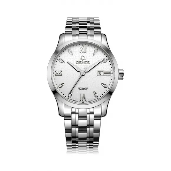 爵尼/Genie 大舵系列 316L精钢 42mm 自动机械机芯 男表 GNQ-T1834M-ADW
