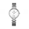 爵尼/Genie 梵之韵系列 316L精钢 30mm 石英机芯 女表 GNQ-T1847L-QW
