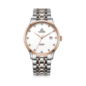 爵尼/Genie 布莱特系列 316L精钢 41mm 自动机械机芯 男表 GNQ-T1850M-ARW