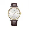 爵尼/Genie 罗贝撒系列 316L精钢 41.5mm 自动机械机芯 男表 GNQ-T1855M-18KAG