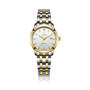 爵尼/Genie 柏斯系列 316L精钢 29mm 石英机芯 女表 GNQ-T2010L-QG